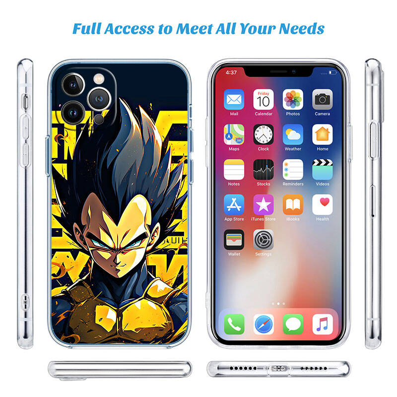 MH50 Dragon Ball Vegeta Phone Case for Motorola G34 G32 G31 G14 G15 G84 G62 E32 G24 G72 G71 G73 G85 G200 G60 G52 G51 G50 G42 G41 G32 G30