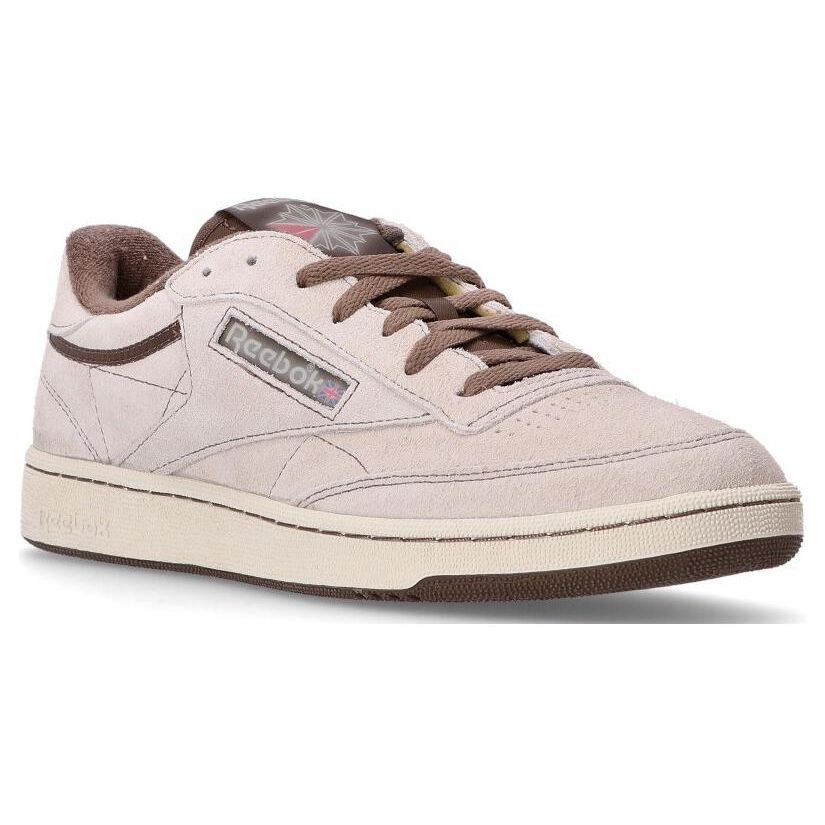 Reebok Club C 85 Vintage Comfortable Simple Low-Top Sneakers Unisex Sneakers Pink Brown 100074161