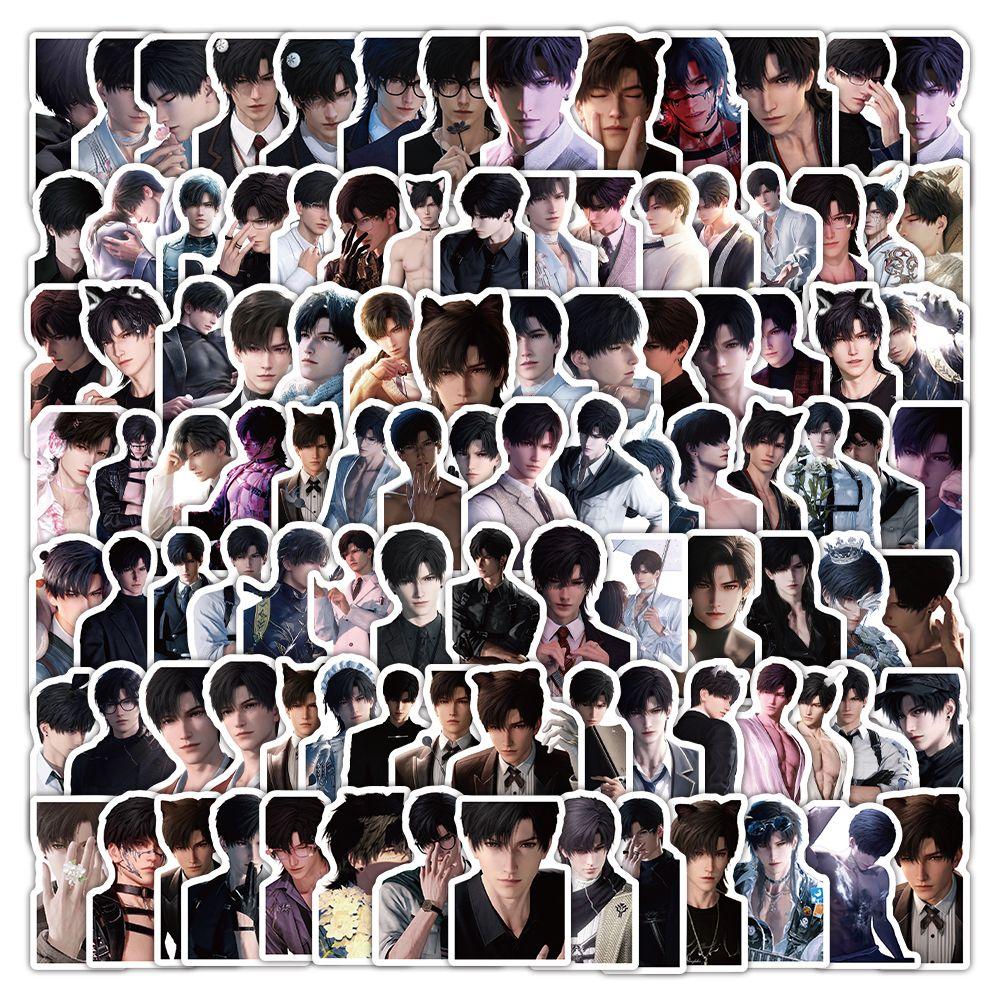Hot Game Love and Deepspace Stickers Sylus Xavier Zayne Rafayel Caleb Cartoon Cosplay Character Stickers Decorate Prop Gifts