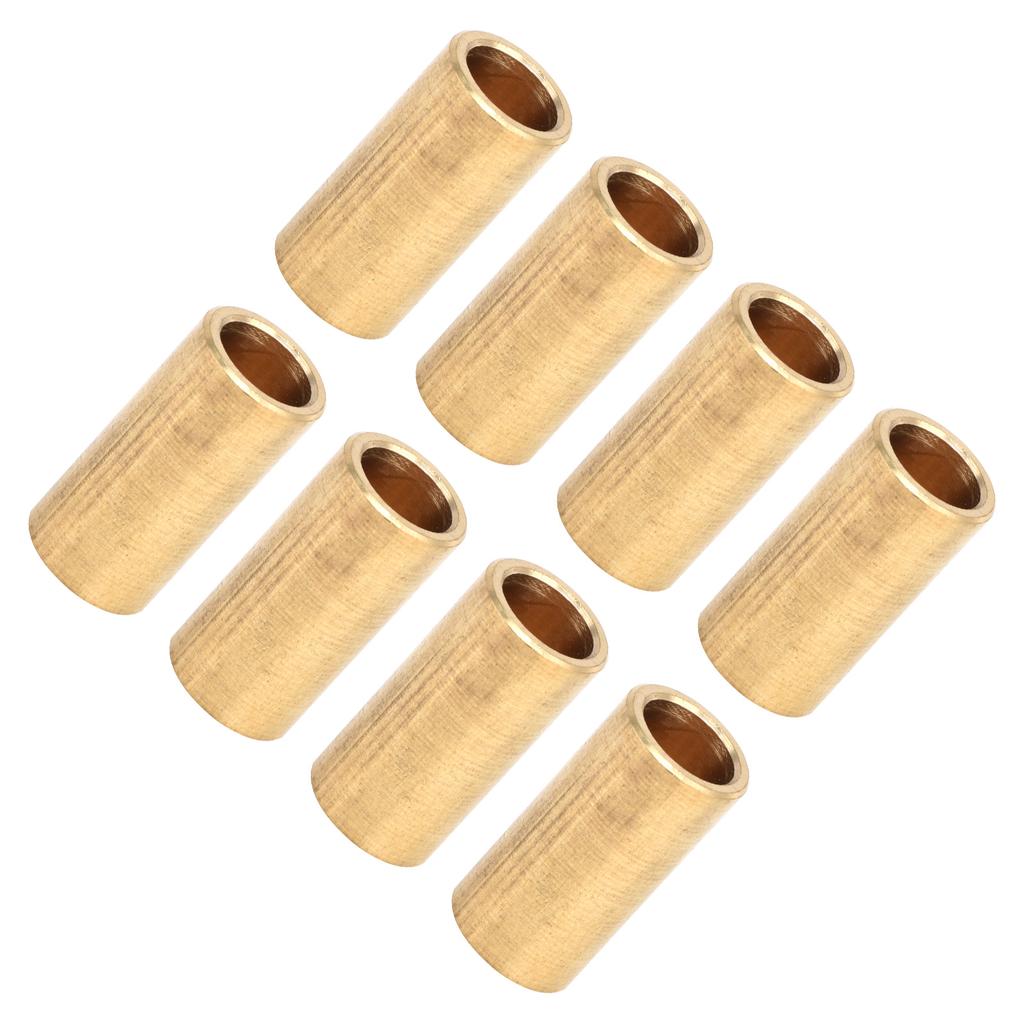 8 Pcs Bronze Bushing Good Load Capacity WearResisting Property Copper Sleeve for Electrical