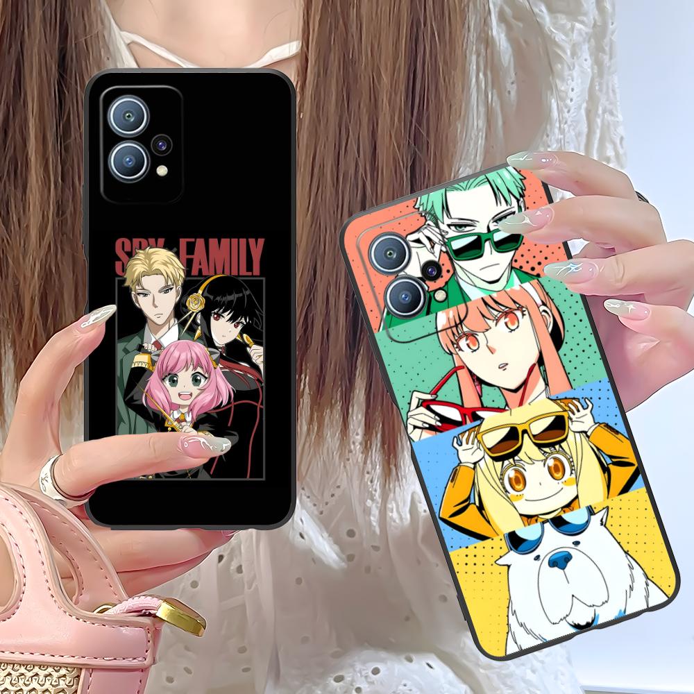 Anime Spy Family Mobile Phone Case for Huawei P60 P50 P40 P30 P20 P10 P9 P8 Pro Lite Plus Colorful Printing Cover Luxury Pretty