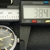 HAND-WINDING VINTAGE MONTINE SWISS MENS REFURBISHED BLACK DIAL WATCH A441077-1