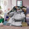American singer Romeo Santos Blanket For Sofa Office Bed Plane Travel Sleep Read Relax Camping Soft And Warm