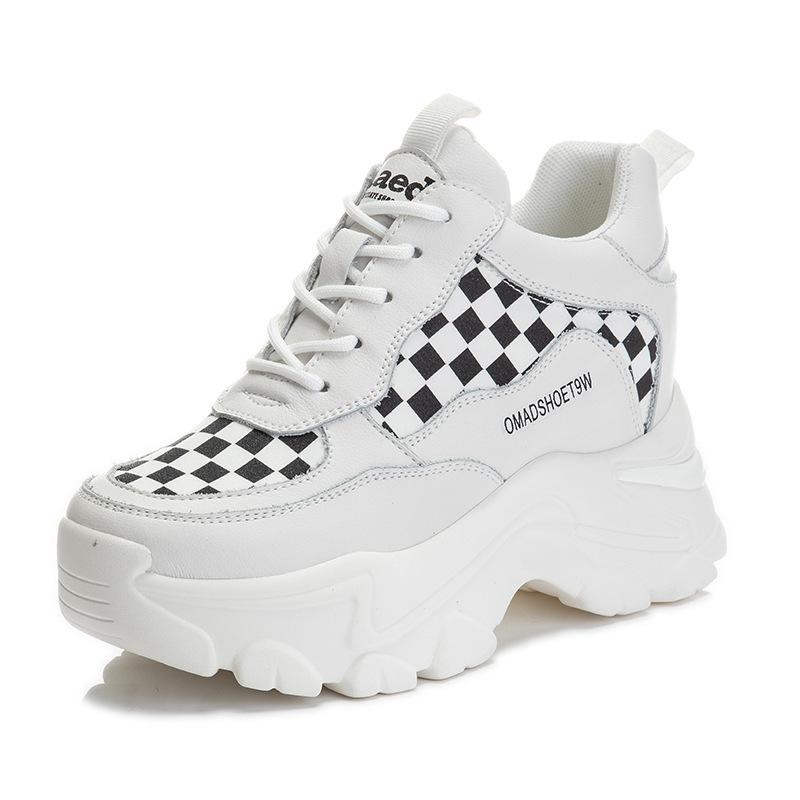 

Small man inner height increase autumn and winter new sports and leisure dad shoes ins tide 34 белый