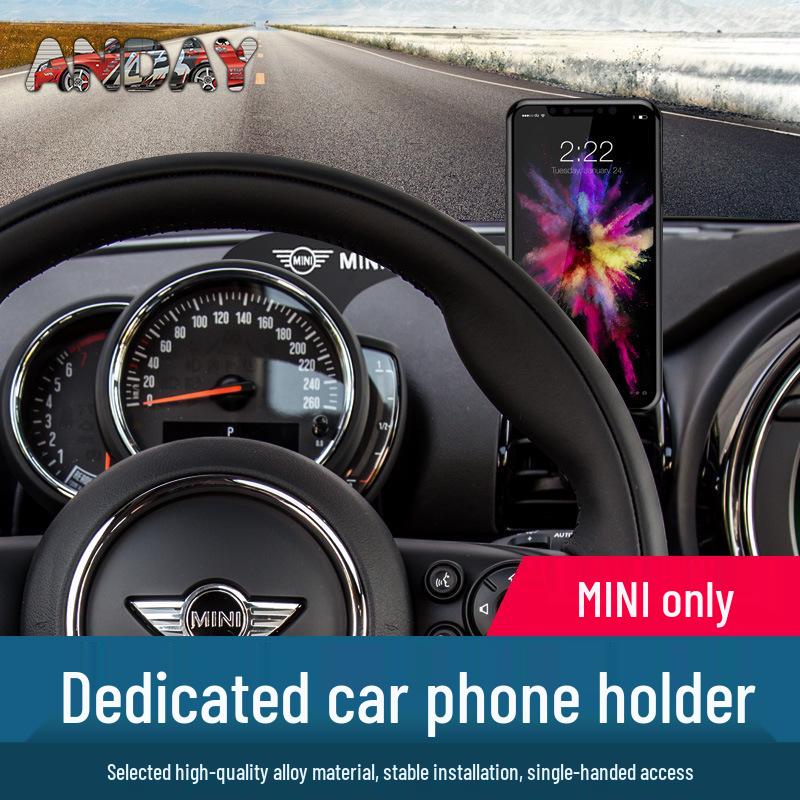 Supporto per telefono per cruscotto BMW Mini Cooper, Design pieghevole per R50/R55/F54