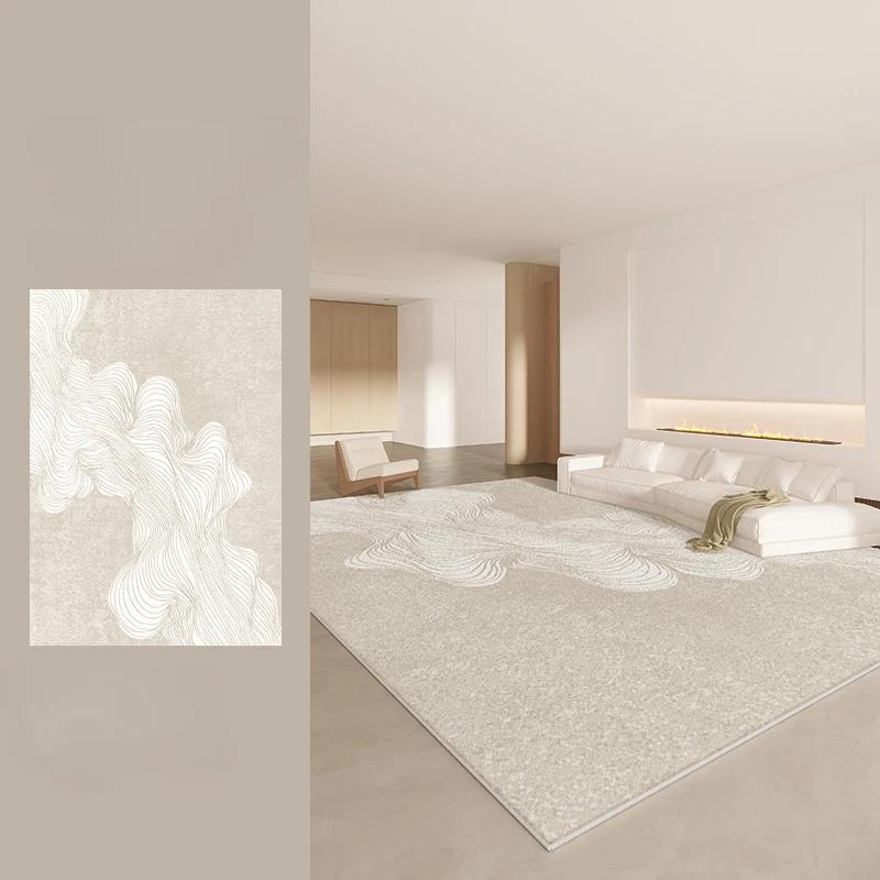 Cream Style Living Room Decoration Plush Carpet Large Area Rugs for Bedroom Home Thick Anti-slip Rug Fluffy Soft Study Floor Mat
