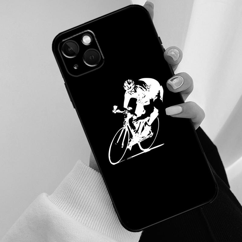 Bike Bicycle Phone Case For iPhone 17 Pro Max 15 14 13 11 12 16 Pro Max mini 15 16 Plus 16e 17 Air Cover