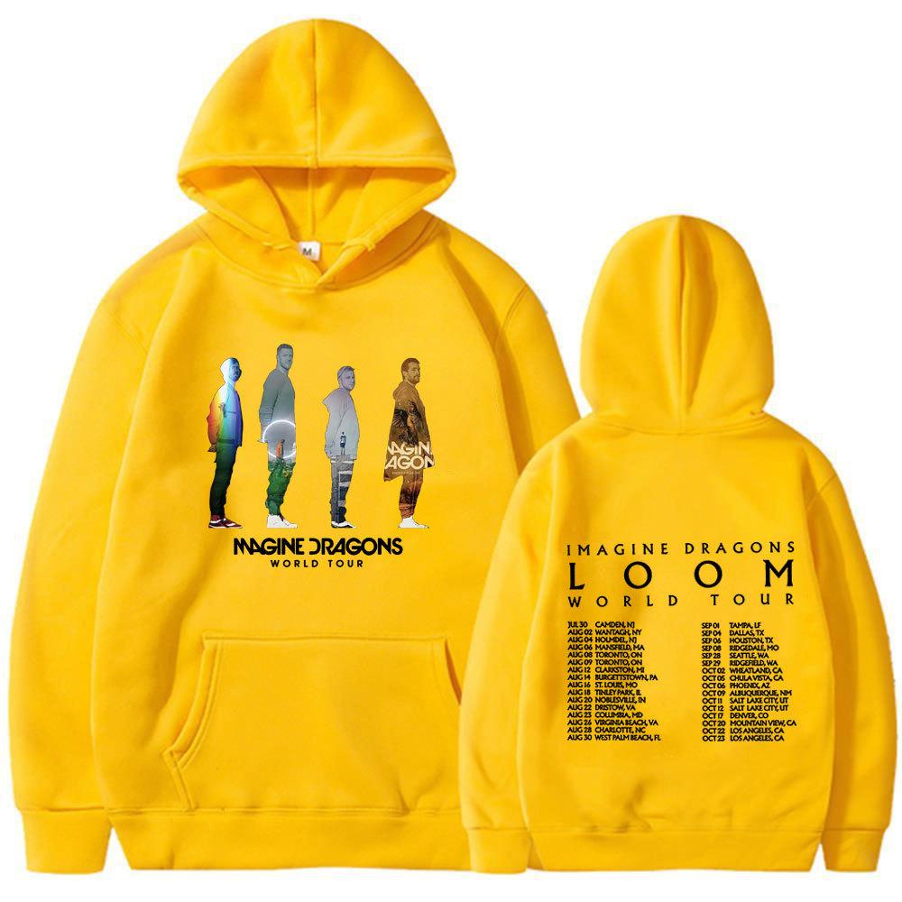 Imagine Dragons Loom World Tour  Hoodies Hip Hop Rock