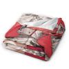 Kasane Teto Blanket Anime Vtuber Wool Awesome Warm Throw Blanket for Chair Covering Sofa Spring Autumn
