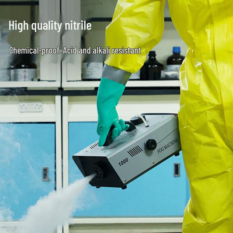Ansell 37-176 Nitrile Chemical Protective Gloves