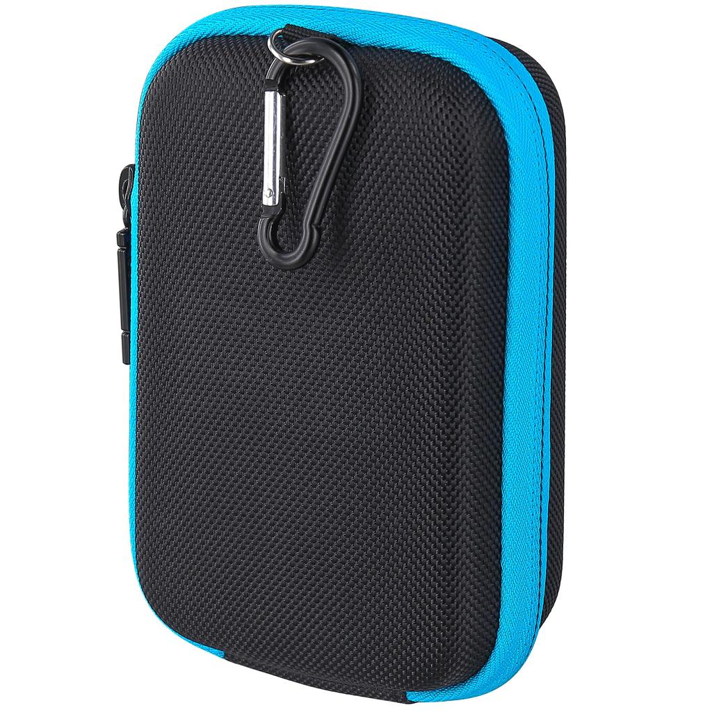 Pentax RICOH PENTAX Digital Camera Storage WG Series Khanka WG-90 Case, (Blue Zipper) -