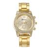 5Pcsset New Popular High-End Fashion Diamond-Encrusted Women'S Watch Small Fresh Retro Simple Watch Women'S Bracelet Set