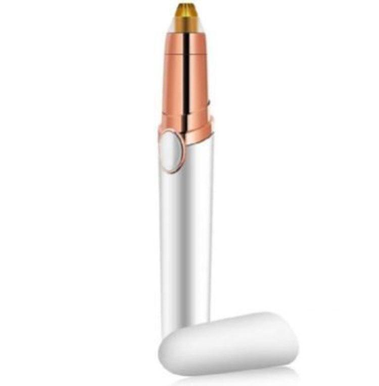 

Electric Eyebrow Trimmer for Women Automatic Hair Remover Shaver with USB Charging and Noise Reduction Motor OPP Charging білий