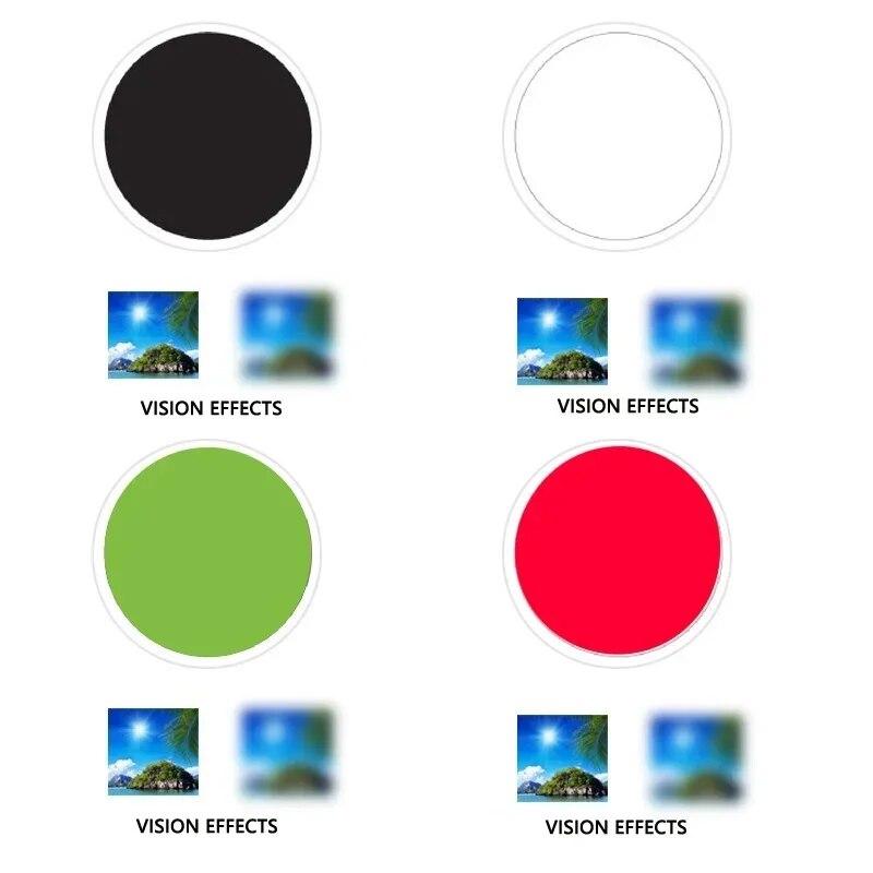 AMARA Cosplay Farbkontaktlinsen für Augen, Anime-Augenlinse, 1 Paar, weiße schwarze Linsen, Kontaktlinsen, kosmetische Farblinsenaugen