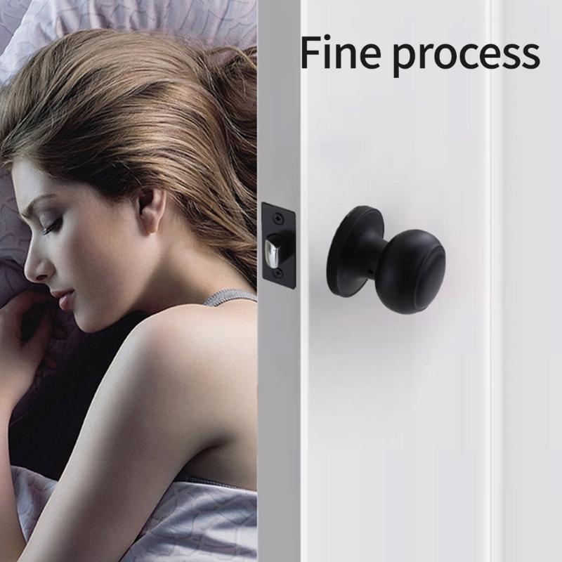 Okrągłe gałki ze stali nierdzewnej odporne na korozję, wzory zamków do drzwi wewnętrznych do wilgotnego środowiska i szybki montaż