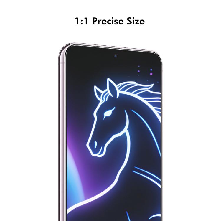 25Pcs Tempered Glass Screen Protector, Support Ultrasonic Fingerprint Unlock, 2.5D 9H HD Bubble-Free Screen Film