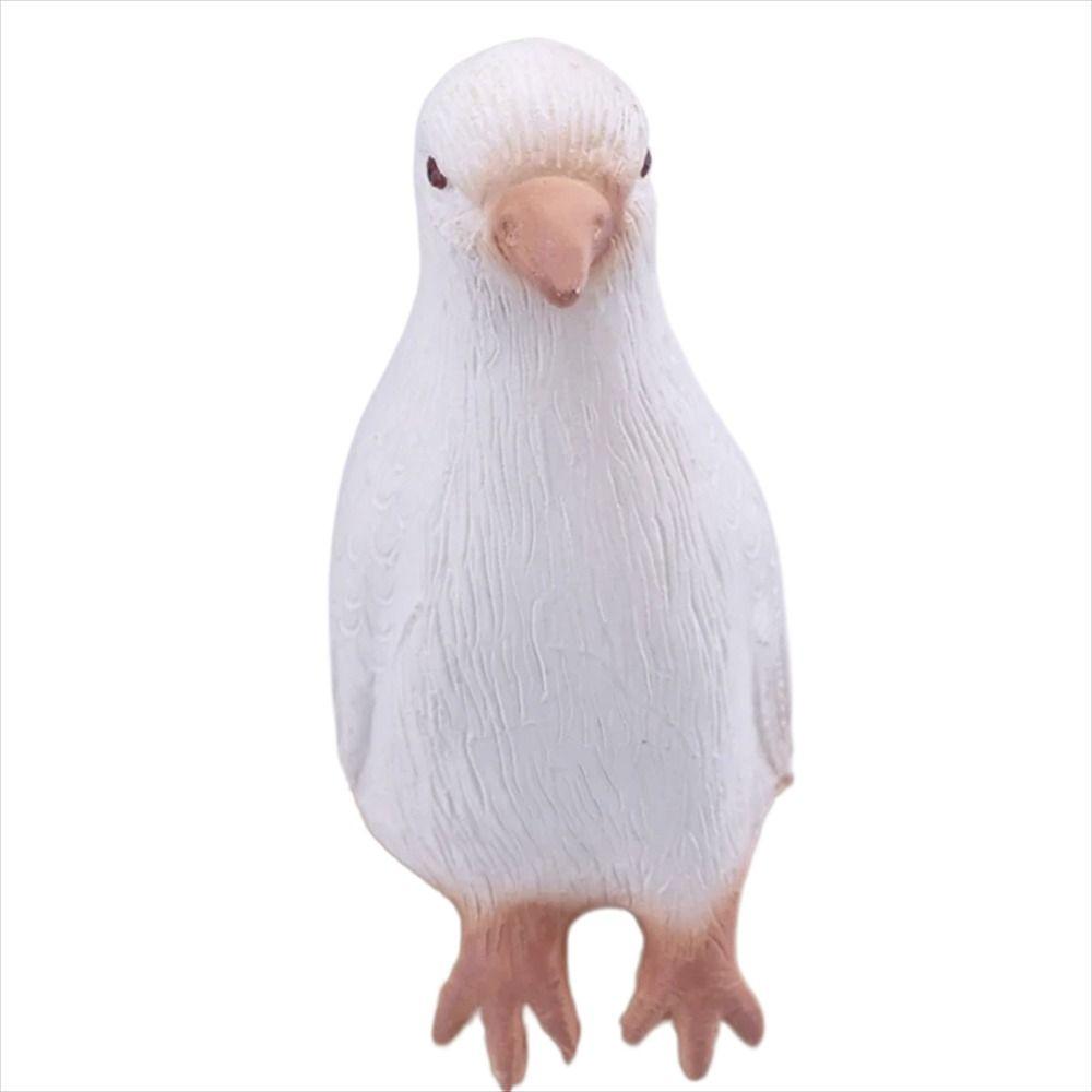 Appearing Vanishing Dove Imitation Pigeon Fake Living Dove Dove Magic Tricks  Street Magic