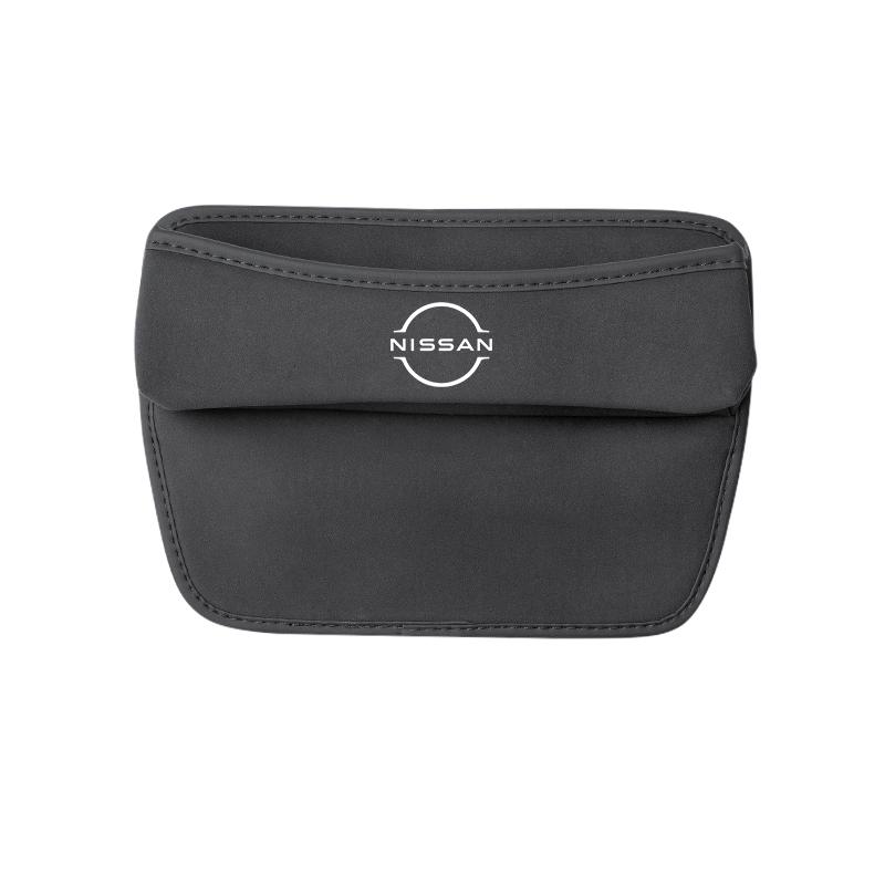 Suede Car Seat Gap Filler Organizer Box Side Storage Bag For Nissan Sylphy N7 Teana Qashqai Note J10 J11 Navara Juke GTR Patrol