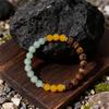 Festive Gifts Tiger Eye Yellow Agate Green Aventurine Beaded Bracelet Natural Fashion Jewelry For Men Women Daily Wear Gift