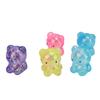 5Pcs Bear Stress Ball Squeeze Ball Mixed Color Soft Flexible TPR Stress Relief Slow Rising Stretchy Dough Balls for