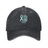 Personne ne se bat seul Casquette de baseball Cancer de la prostate Chapeau Unisexe Chapeau derby de luxe mignon Unisexe Femmes