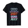 Herren Damen Vintage Meme Ohio Skibidi Gyatt Sigma Rizz Streetwear Oversize T-Shirt Lässig Vintage