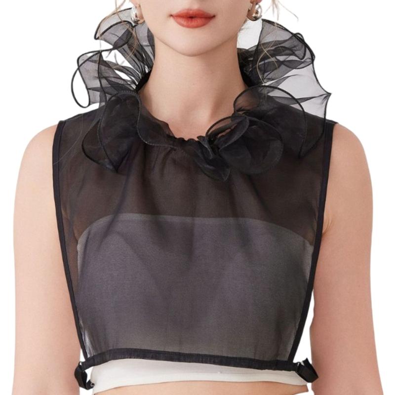 

Fashion Detachable Collar False Collar Decorative Accessory Neckpiece for Women Dress Sweater Enhancement Accessory