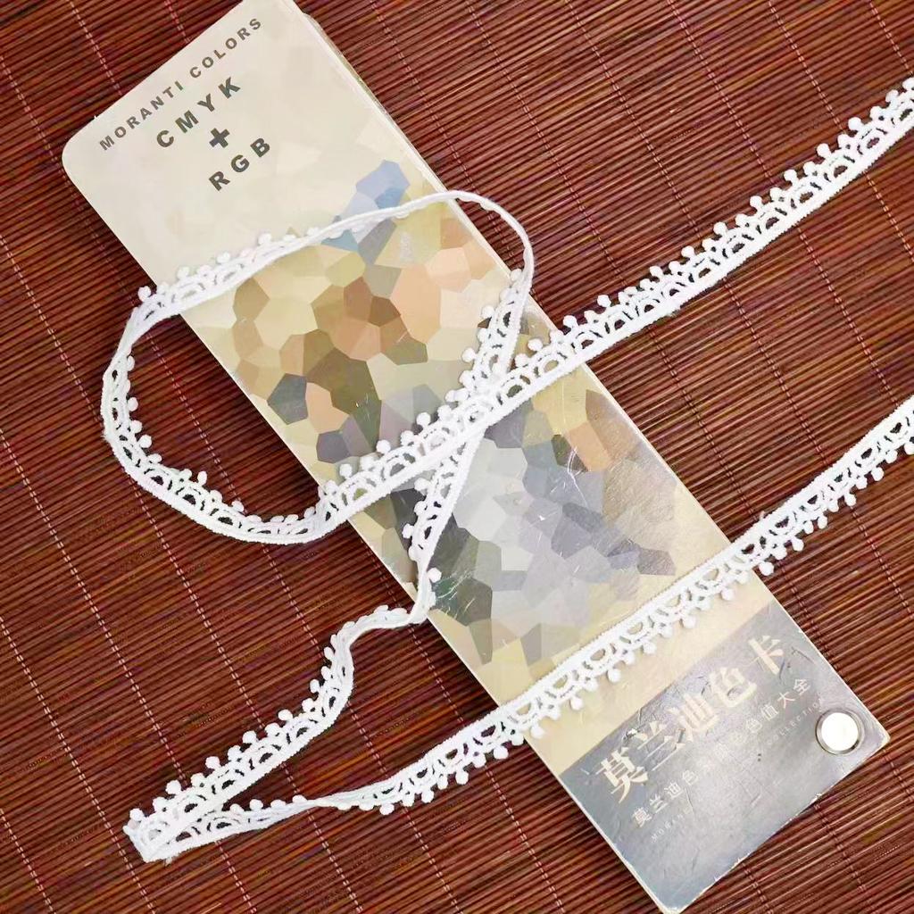 Milk Silk Lace Accessories Diy Lace Handmade Decorative Lace Fabric Curtain Decoration Clothing Bed Sheet Material