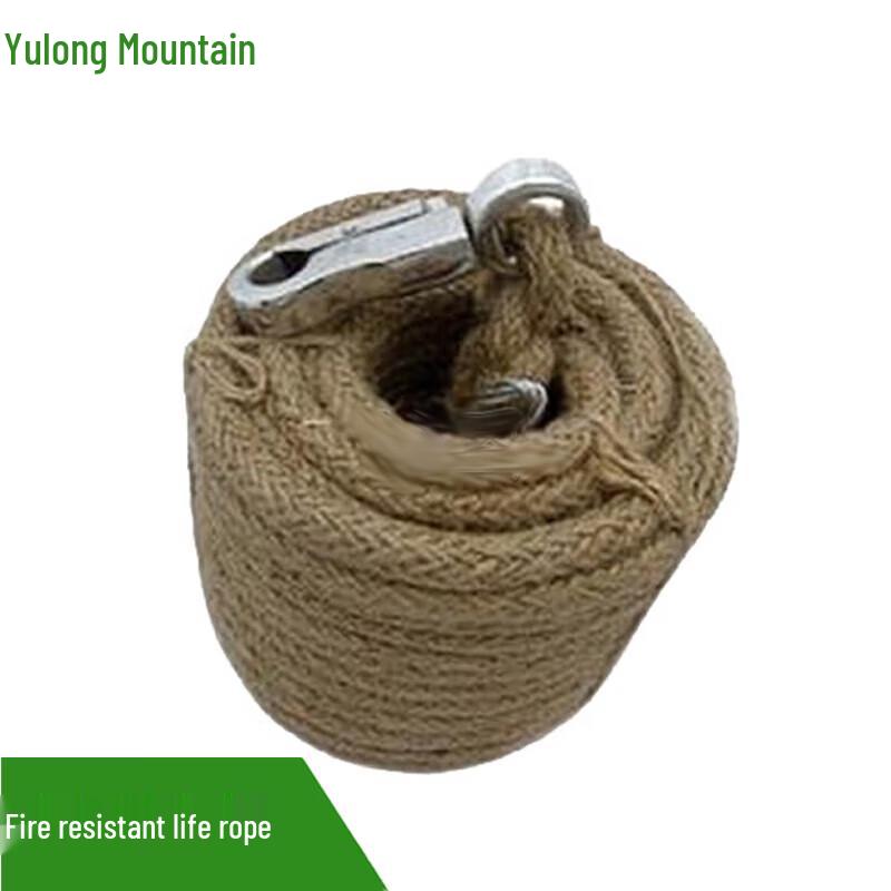 Fire-Resistant Emergency Life Rope