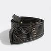 Fashion Flower Rose Waist Belt For Women With Faux Leather Adjustable Strap