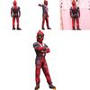 Deadpool Cosplay Costume For Boys Featuring Lifelike Muscle Design And Breathable Fabric