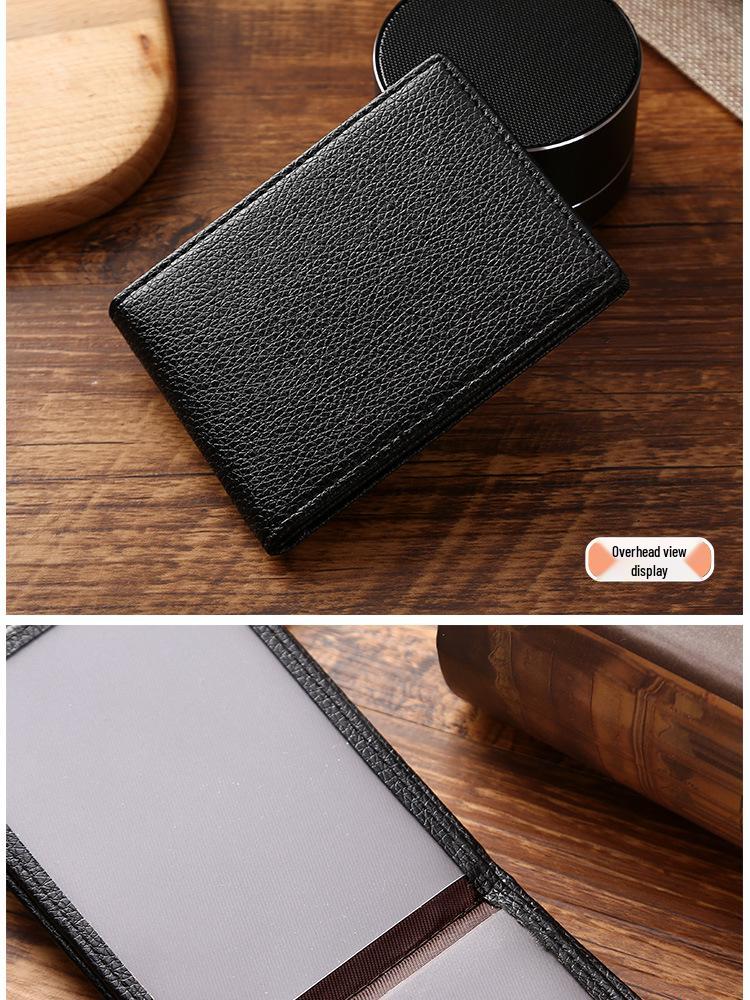 Ultradünner Führerschein- und Multi-Kartenhalter - Damen-Dokumentenhülle für Fahrzeugschein