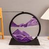 3D Quicksand Hourglass Art: Decompression Landscape Ornament for Home or Office Decor