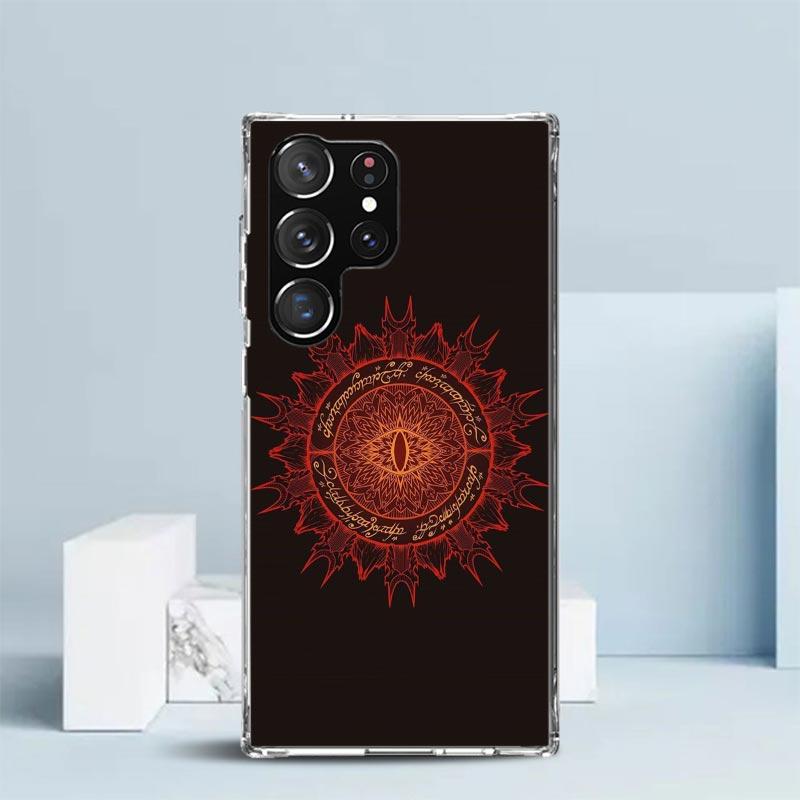 The L-Lord of The R-Rings Soft Cover for Samsung Galaxy S25 Edge S26 S24 S23 Ultra Phone Case S22 S21 Plus S20 FE Print Pattern