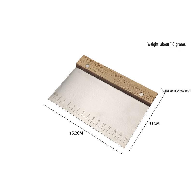 MDNG Stainless Steel Dough Scraper