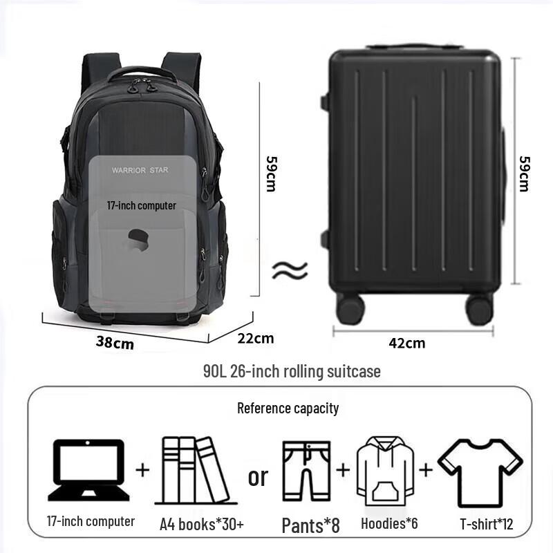 Warrior Large Capacity Multi-functional Backpack