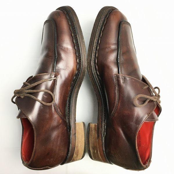 JEFFRY-WEST Made In England U-Tip Business Shoes Size 8 26.5 Brown Men’s(USED)