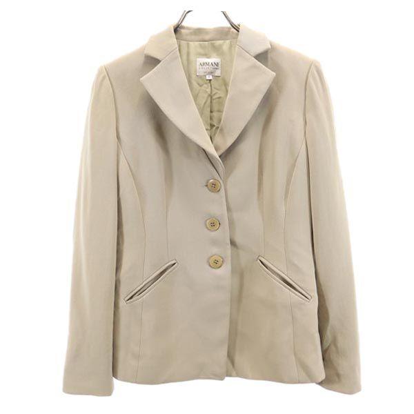 ARMANI COLLEZIONI made in Italy tailored jacket 40 beige Women Used