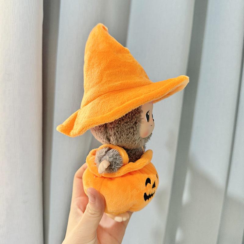 [Only Clothes] Labubu Halloween Bat & Pumpkin Keychain Set