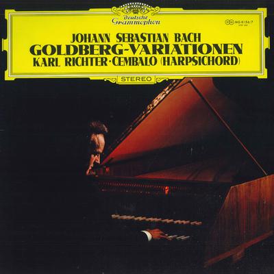 LP Record KARL RICHTER - Bach: Goldberg Variations BWV.988 MG81567 DEUTSCHE GRAMMO Japan Classical Used