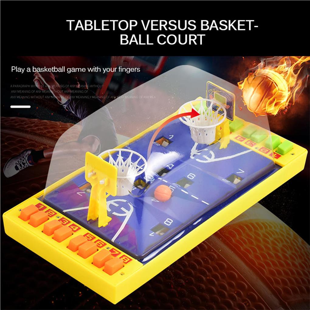 Basketball Battle Toy Competitive Parent-child Double Shooting Games Educational Tabletop Family Supply Desktop Toy for Children