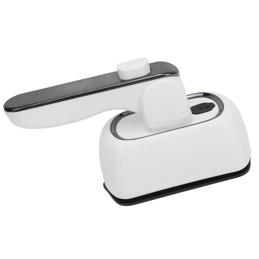 Handbügeleisen 90 Grad drehbar Tragbare Mini-Bügelmaschine für Zuhause Reise Schwarz Weiß