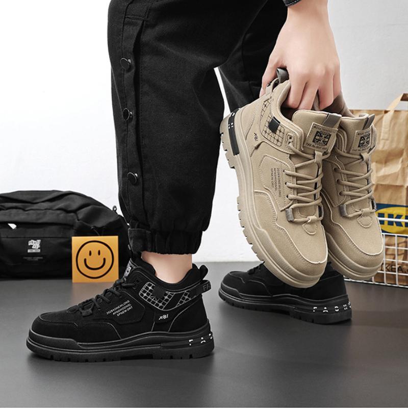 Męskie Buty Sportowe Casualowe Outdoorowe Wygodne Amortyzujące Buty dla Mężczyzn Odporne Oddychające Botki Zapatillas De Hombre