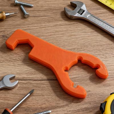 Double Headed Gas Cylinder Wrench Pressure Reducing Valve Wrench Plumbing Cylinder Spanner for Plumbing Automotive