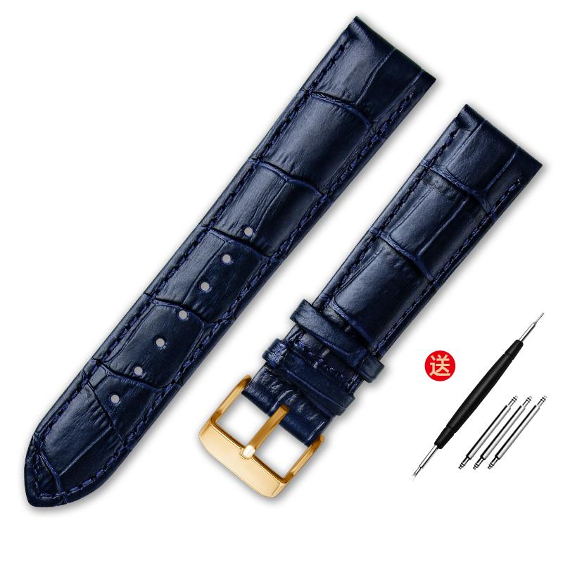 

Браслет из натуральной кожи, универсальный кожаный ремешок для часов Citizen tissot, ремешок для часов 14, 16, 18, 20 мм, 21 м, 22 мм, 23 мм, ремешок для часов 20mm