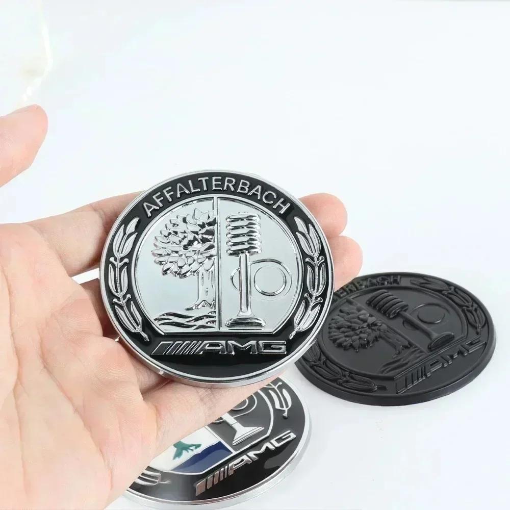 3D Car Metal Body Rear Trunk Emblem AFFALTERBACH AMG Logo Sticker For Mercedes Benz W204 W205 W212 W213 W222 x153 W176 W177 W211
