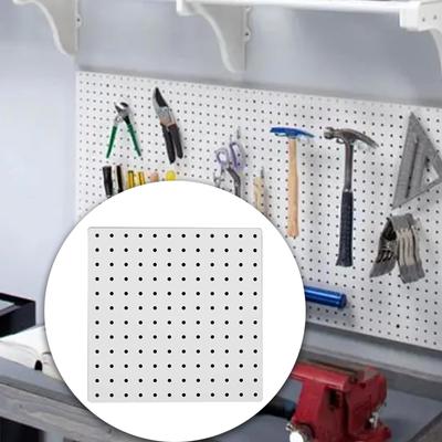 Metal Pegboard Panel Hole Board Storage Display Wall Organizer for