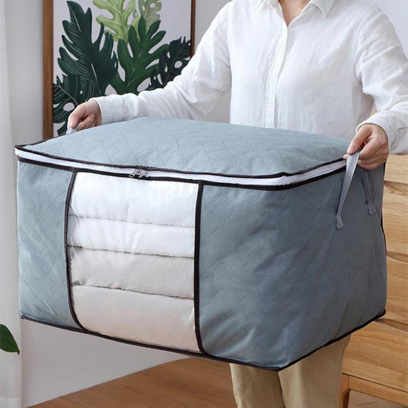 Extra Large Non-Woven Quilt Storage Bag with Thickened Design for Clothes Packing