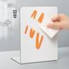 Minimalistische Metall-Buchstützen - Schreibtisch-Buchständer und Halter für Studenten