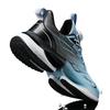Autumn and winter new leather men's shoes youth rotating buckle casual sports shoes platform old sports
